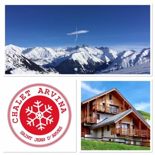 Chalet Arvina Aparthotel Saint-Jean-d'Arves Exterior photo